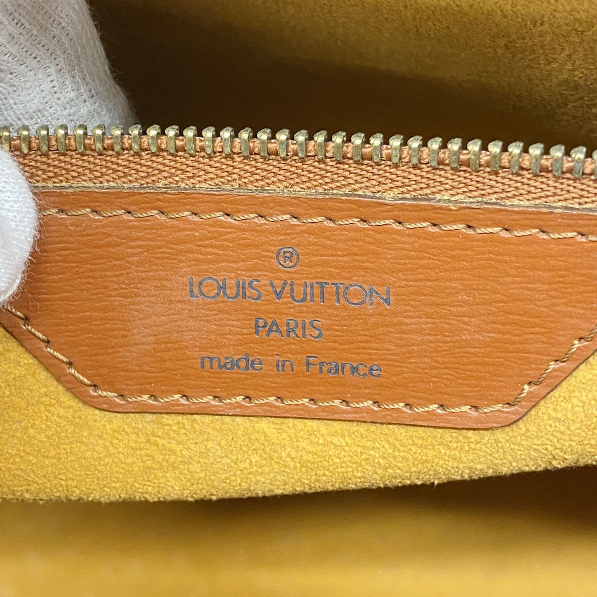 Louis Vuitton Shoulder Bag Epi Saint Jacques Shopping Kenya Brown — view 5