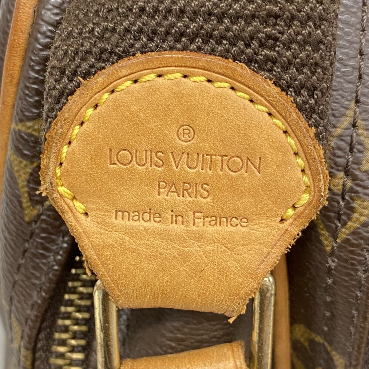 Louis Vuitton Shoulder Bag Monogram Reporter PM Brown — view 5