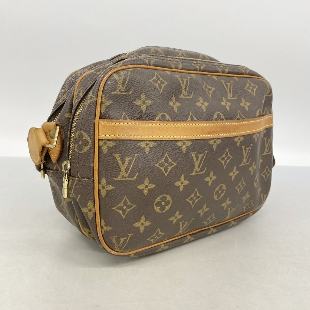 Louis Vuitton Shoulder Bag Monogram Reporter PM Brown — view 2