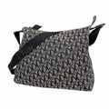 Dior Shoulder Bag Trotter Canvas Black Silver