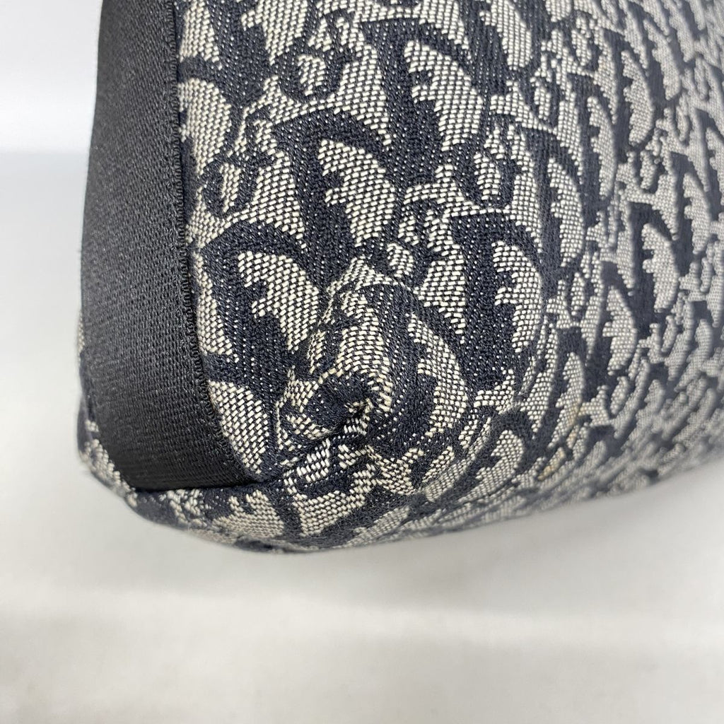 Dior Shoulder Bag Trotter Canvas Black Silver — view 6