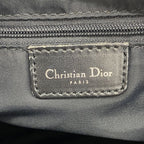Dior Shoulder Bag Trotter Canvas Black Silver — view 5