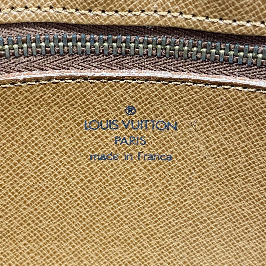 Louis Vuitton Clutch Monogram Marly Dragonne GM Brown — view 5