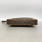Louis Vuitton Clutch Monogram Marly Dragonne GM Brown — view 3