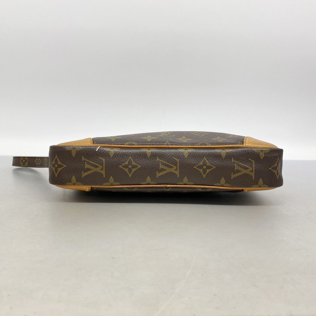 Louis Vuitton Clutch Monogram Marly Dragonne GM Brown — view 3