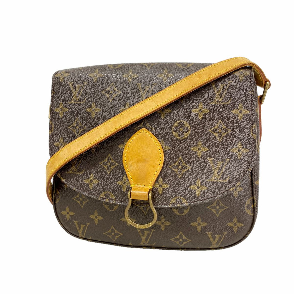 Louis Vuitton Shoulder Bag Monogram Saint-cloud GM Brown