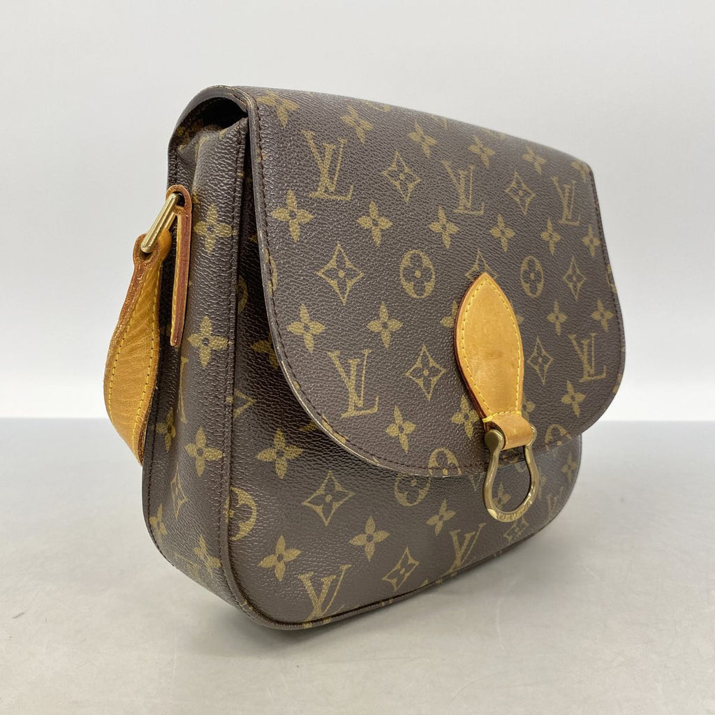 Louis Vuitton Shoulder Bag Monogram Saint-cloud GM Brown — view 2