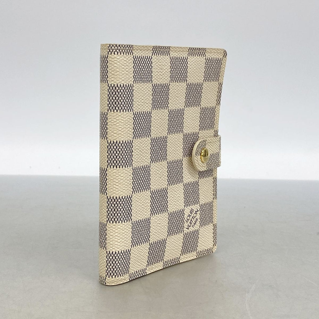 Louis Vuitton Agenda Cover Damier Azur PM White — view 2