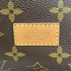 Louis Vuitton Shoulder Bag Monogram Saumur 30 Brown — view 5