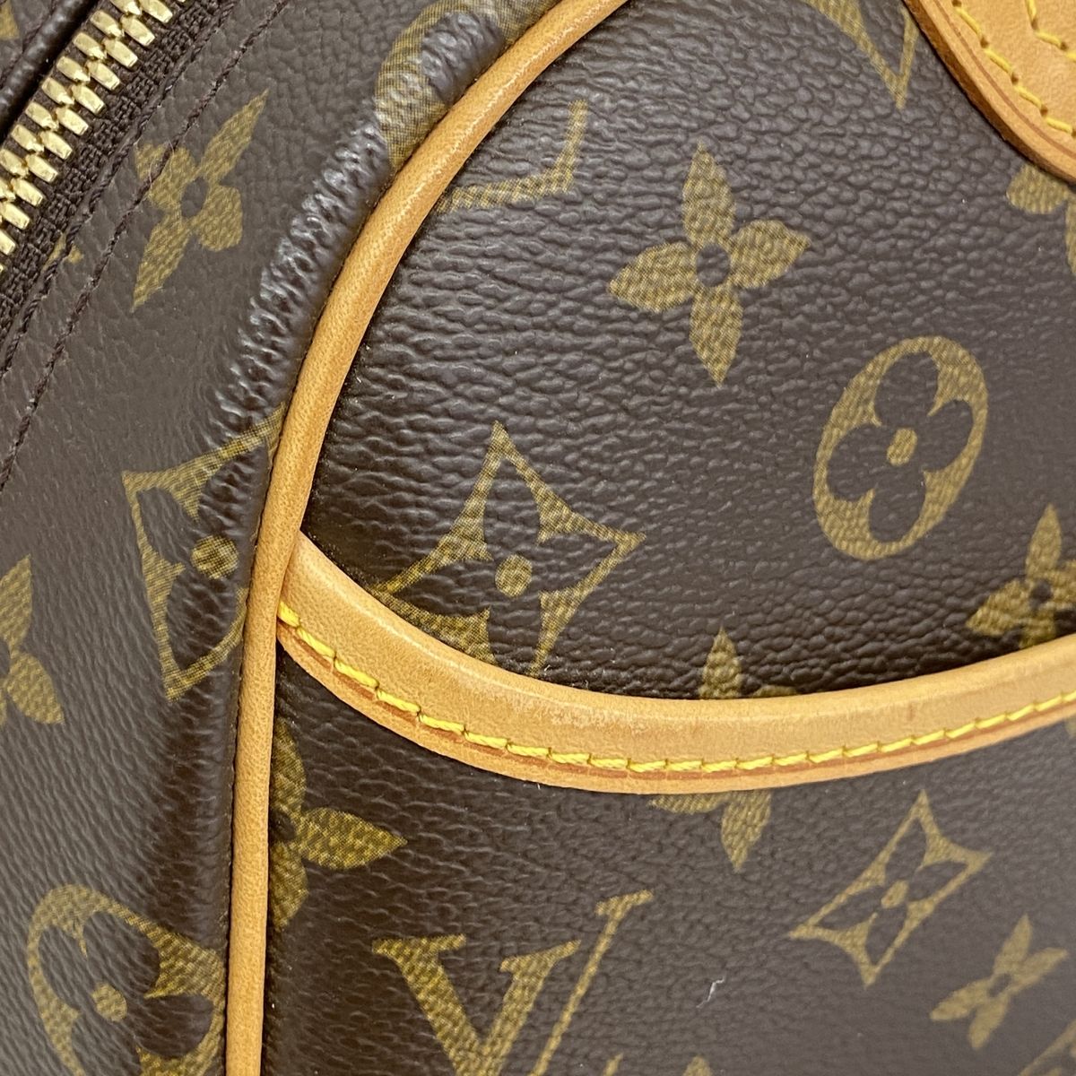 Louis Vuitton Handbag Monogram Trouville Brown — view 6