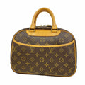 Louis Vuitton Handbag Monogram Trouville Brown