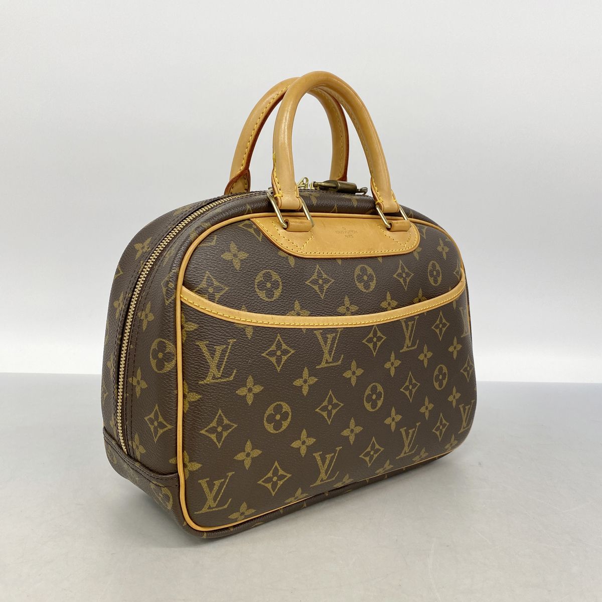 Louis Vuitton Handbag Monogram Trouville Brown — view 2