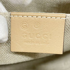 Gucci Handbag Micro Guccissima Leather Beige Champagne Gold 2-Way Bag — view 5