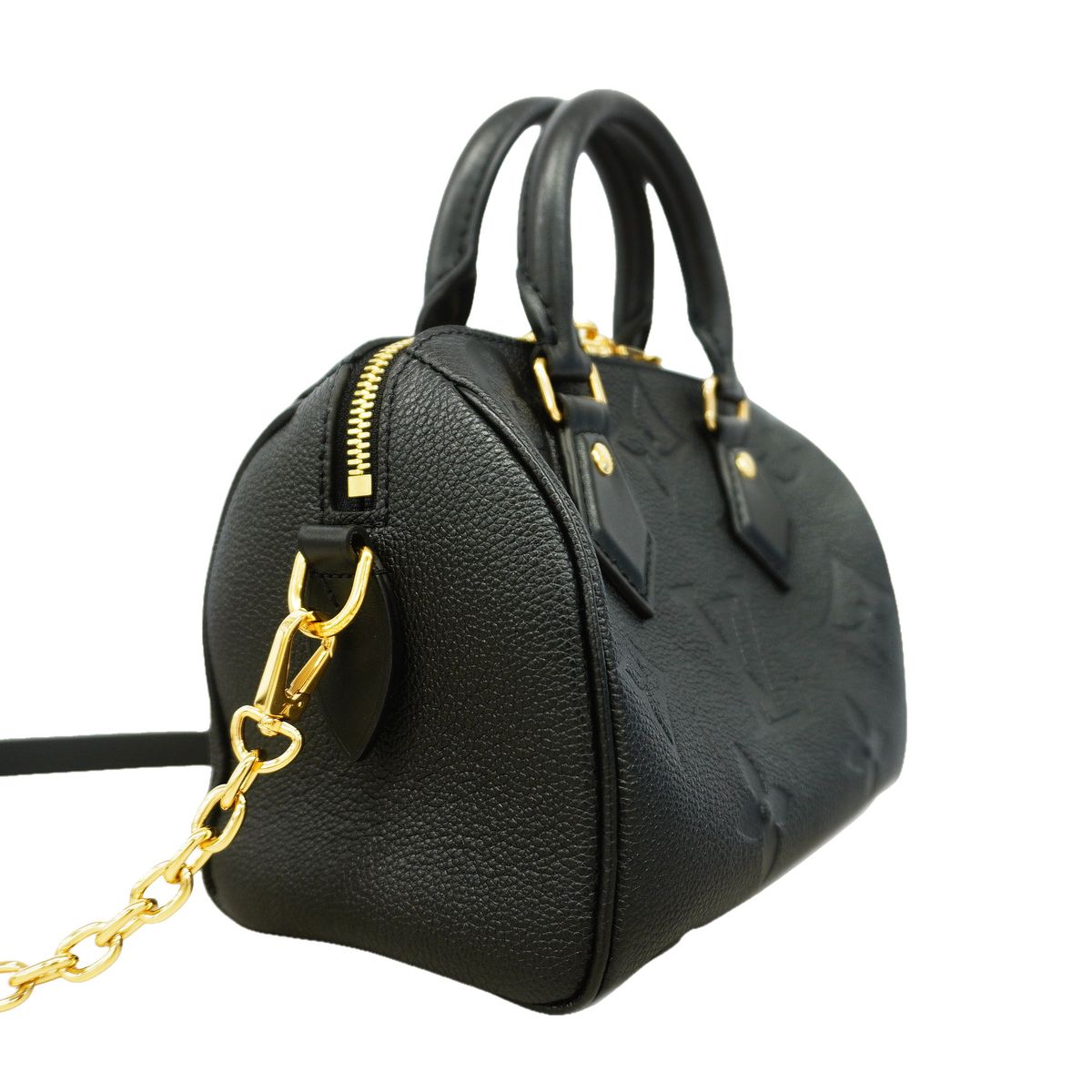 Louis Vuitton Handbag Monogram Empreinte Speedy Bandouliere 20 Noir 2-Way Bag — view 2