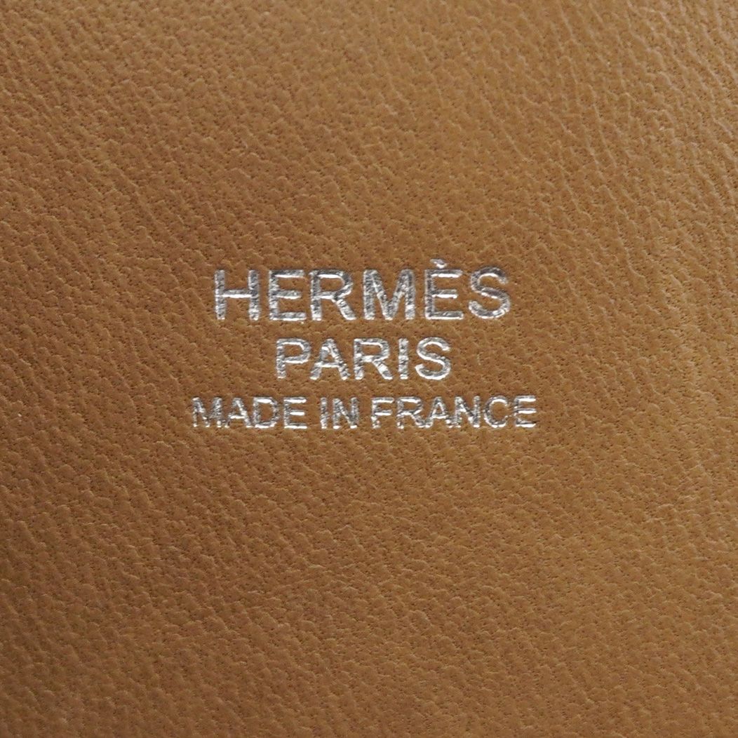 Hermes Handbag Bolide 31 Taurillon Clemence Etoupe Silver 2-Way Bag — view 5