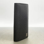Louis Vuitton Wallet Taiga Portefeuille Brazza Noir — view 2
