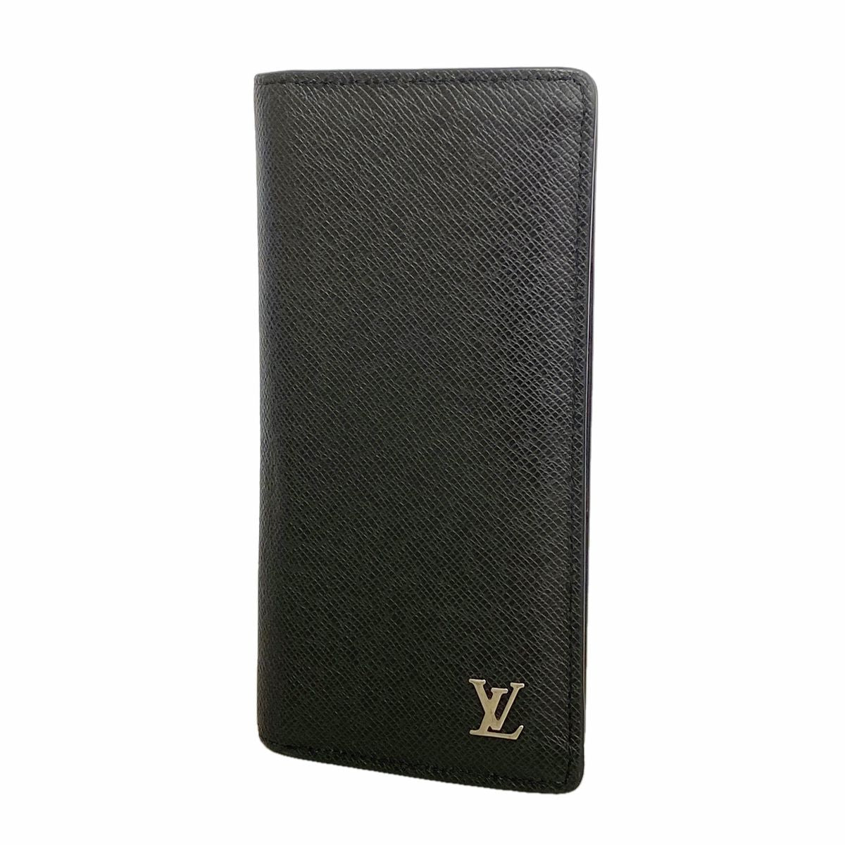 Louis Vuitton Wallet Taiga Portefeuille Brazza Noir