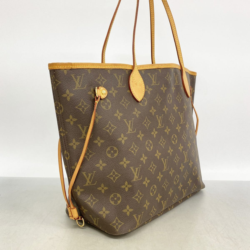 Louis Vuitton Tote Bag Monogram Neverfull MM Brown — view 2