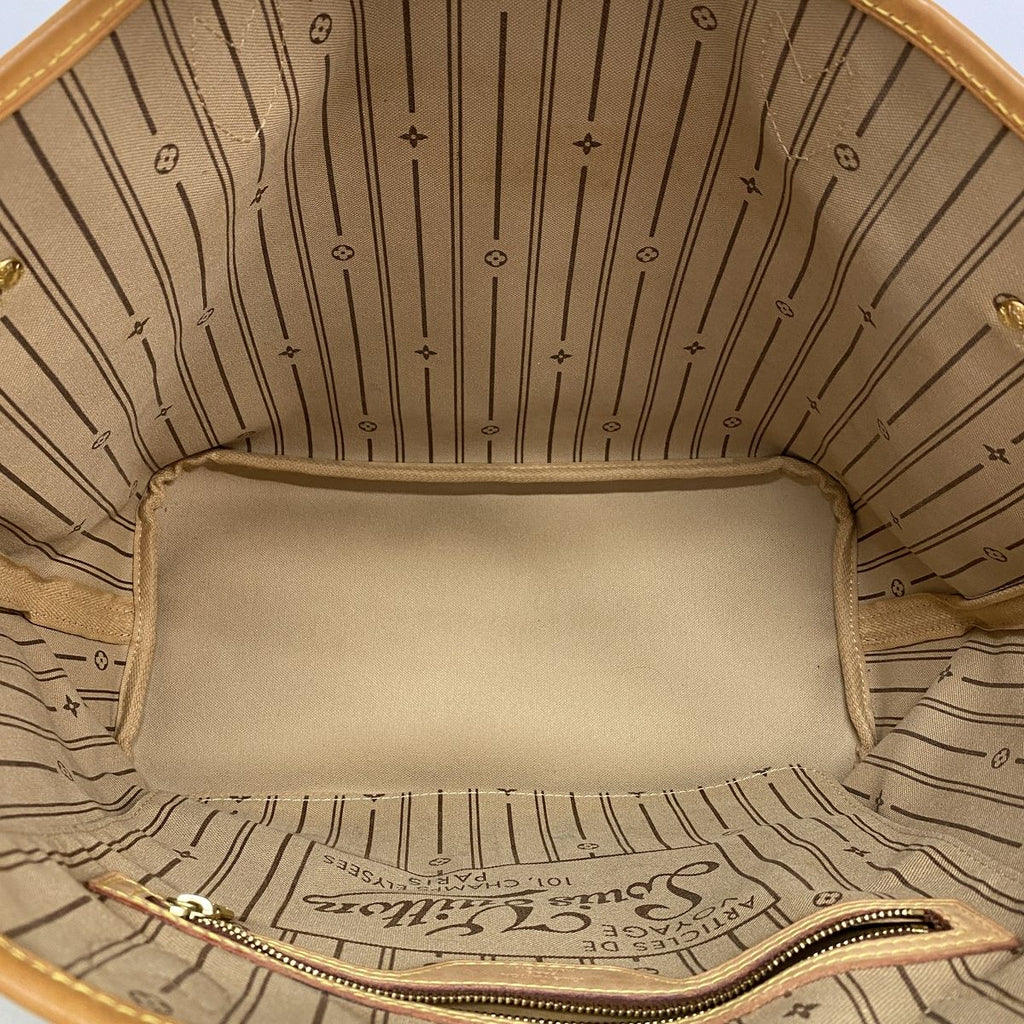 Louis Vuitton Tote Bag Monogram Neverfull MM Brown — view 4