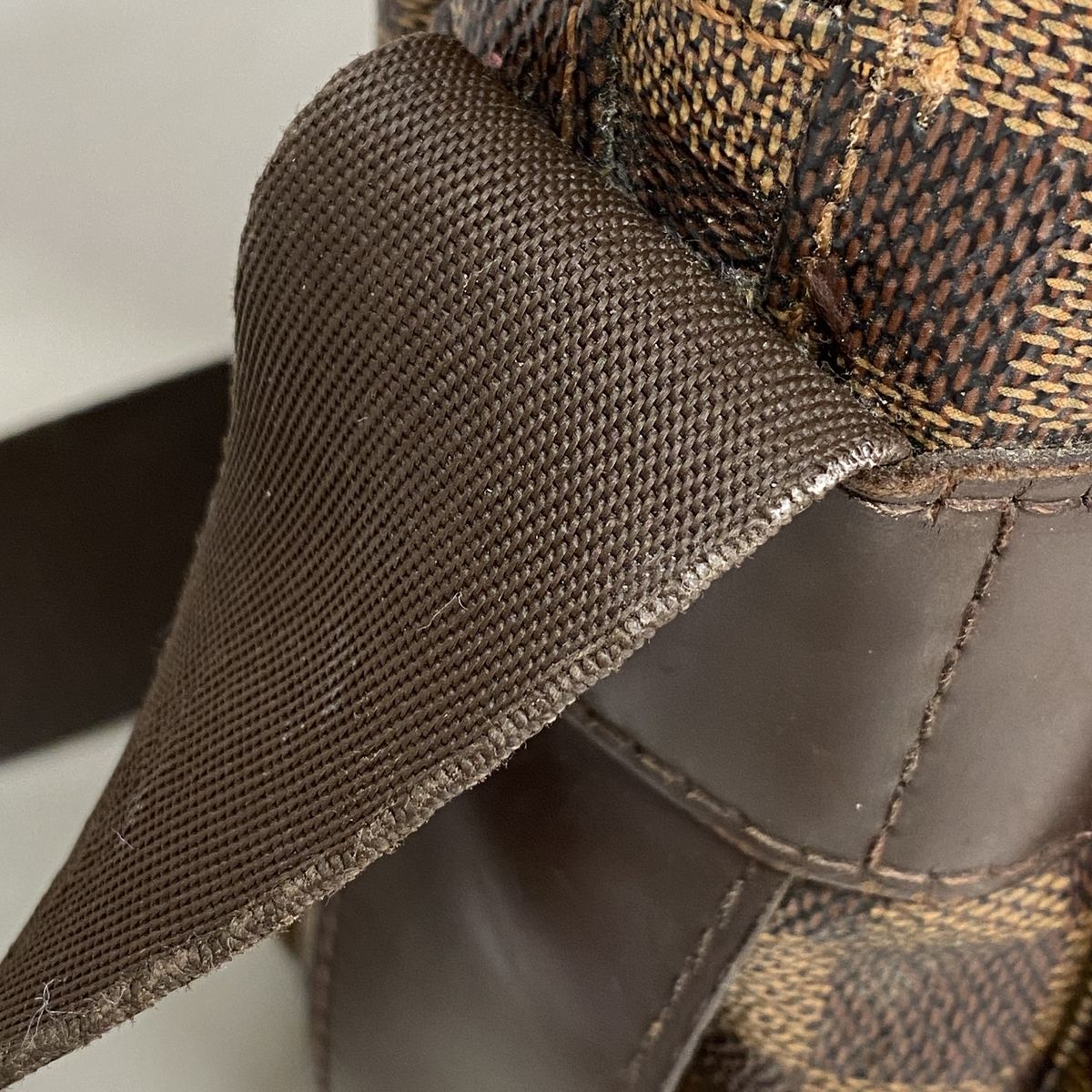 Louis Vuitton Shoulder Bag Damier Naviglio Ebene — view 8