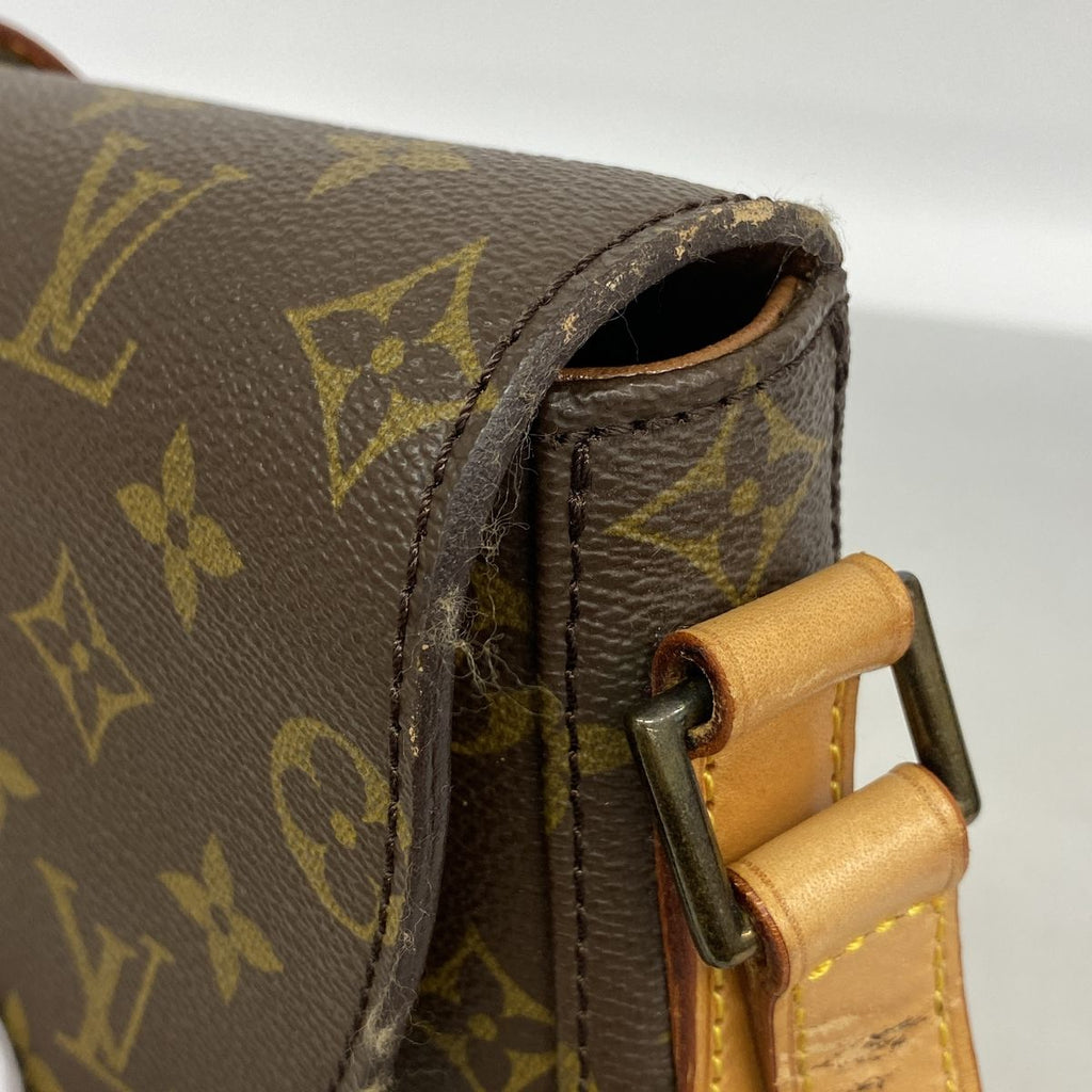 Louis Vuitton Shoulder Bag Monogram Chantilly GM Brown — view 6