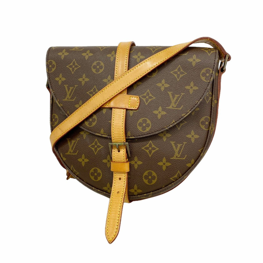Louis Vuitton Shoulder Bag Monogram Chantilly GM Brown