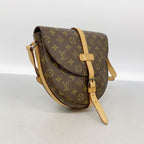 Louis Vuitton Shoulder Bag Monogram Chantilly GM Brown — view 2