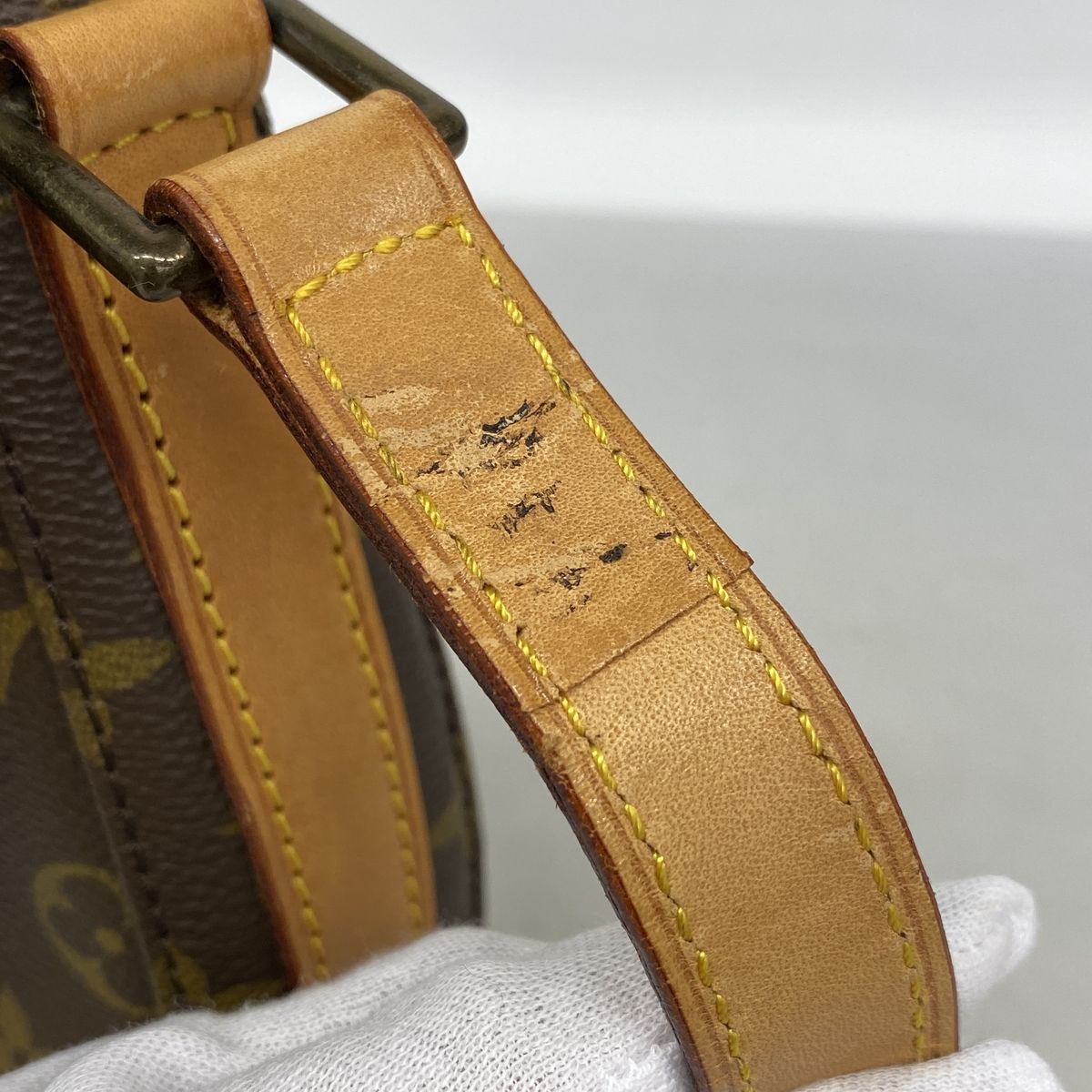 Louis Vuitton Shoulder Bag Monogram Chantilly GM Brown — view 7