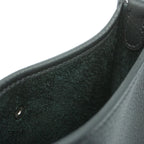 Hermes Shoulder Bag Evelyne TPM Taurillon Clemence Black Silver — view 7