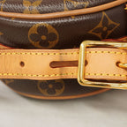 Louis Vuitton Shoulder Bag Monogram Boite Chapeau Souple PM Brown — view 7