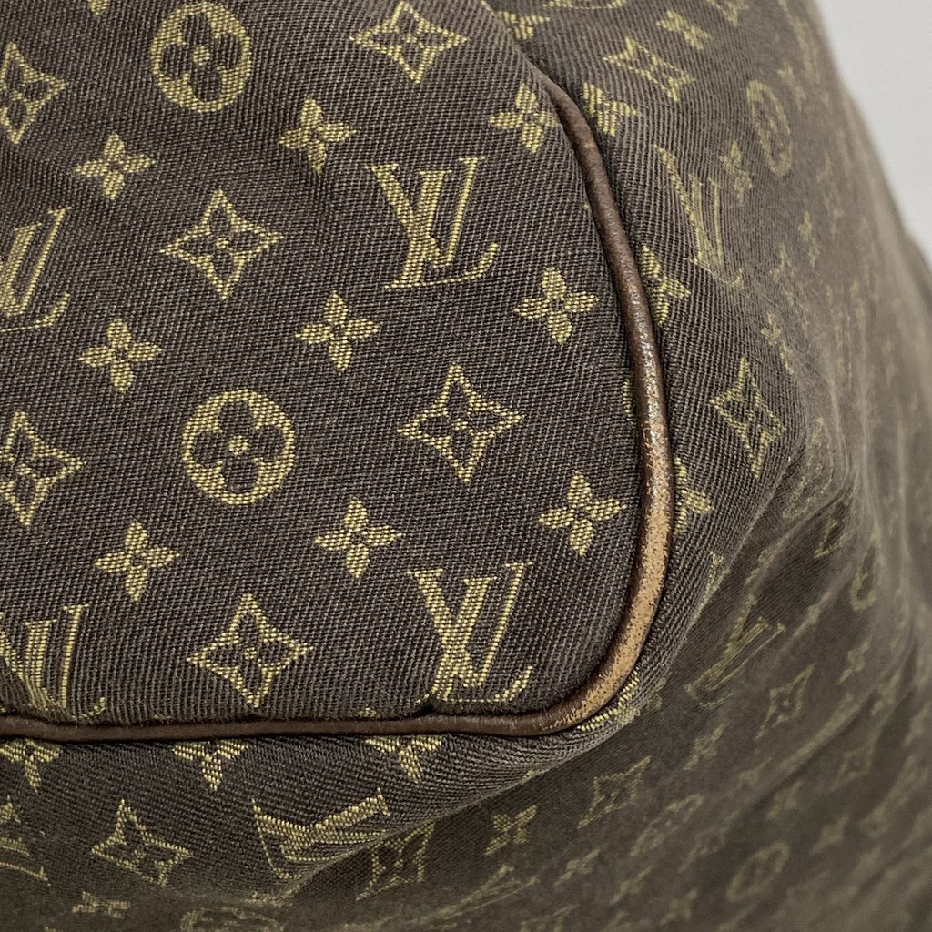 Louis Vuitton Handbag Monogram Mini Lin Speedy 30 Ebene — view 6