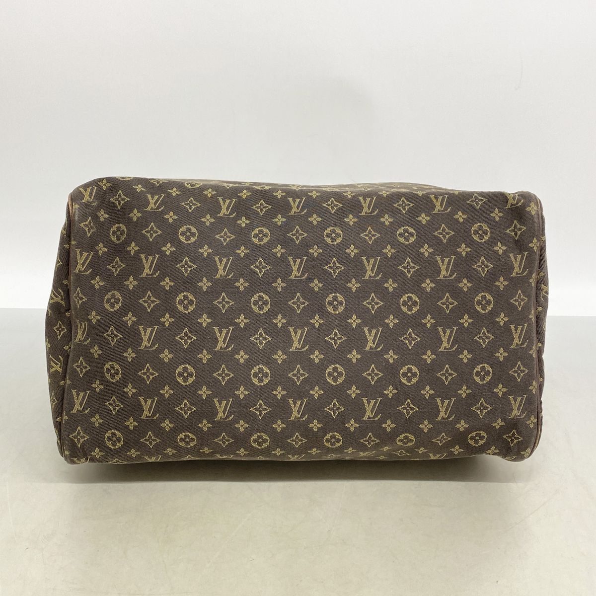 Louis Vuitton Handbag Monogram Mini Lin Speedy 30 Ebene — view 3