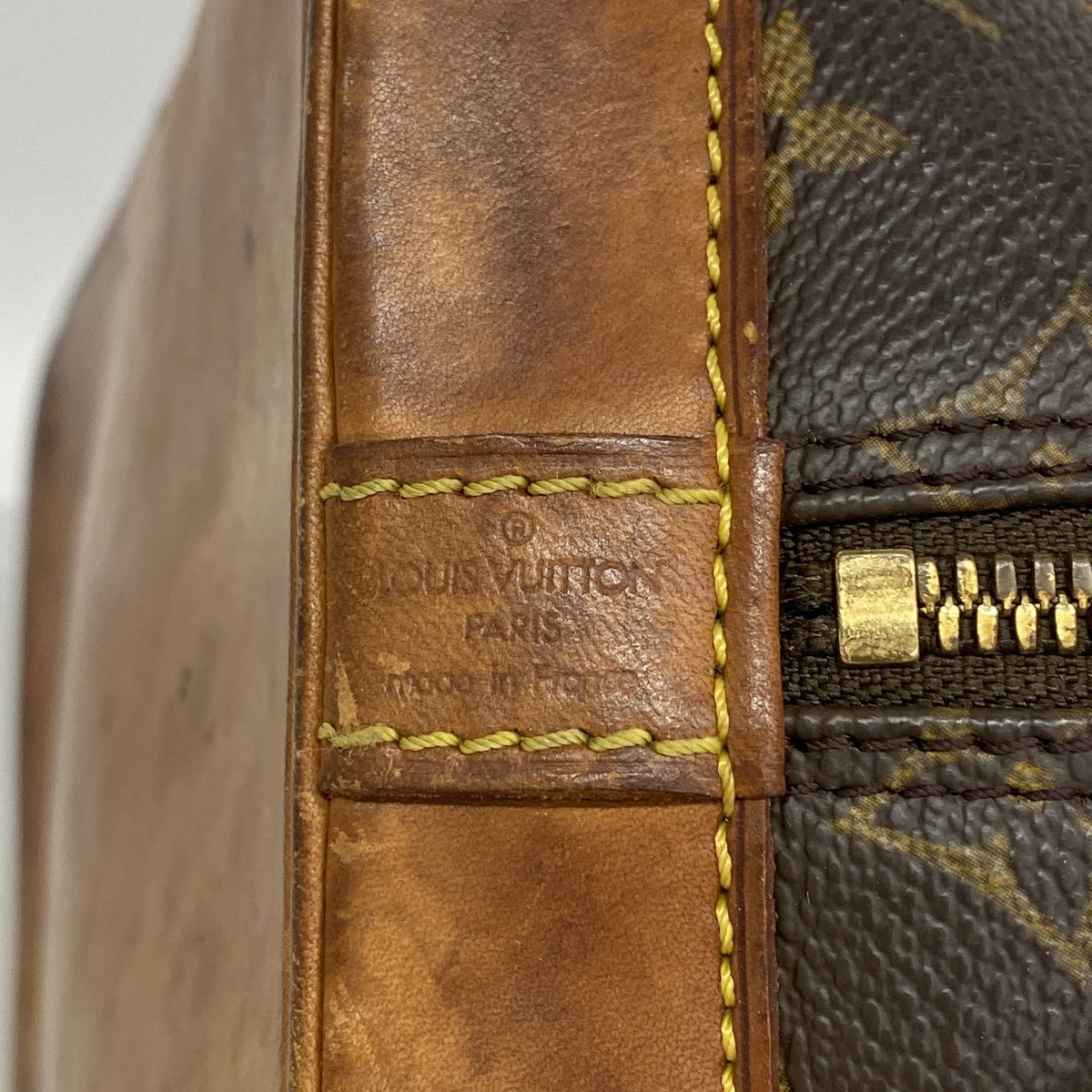 Louis Vuitton Handbag Monogram Alma Brown — view 5