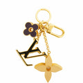 Louis Vuitton Key Holder Charm Fleur de Monogram Multicolor