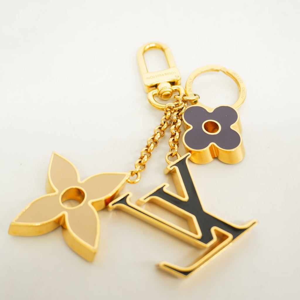 Louis Vuitton Key Holder Charm Fleur de Monogram Multicolor — view 5