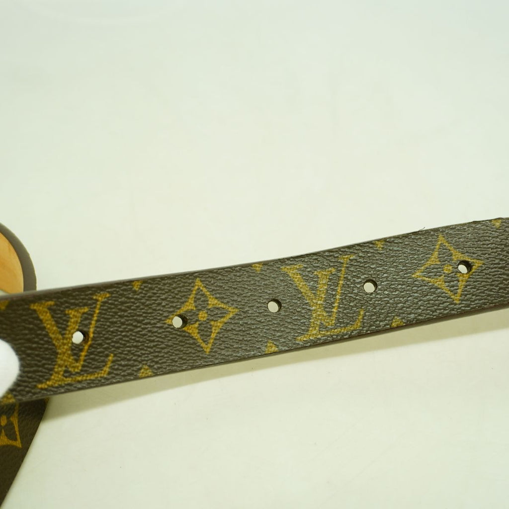 Louis Vuitton Belt Monogram Ceinture Carre Brown — view 3