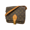 Louis Vuitton Shoulder Bag Monogram Cartouchiere MM Brown