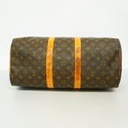 Louis Vuitton Boston Bag Monogram Keepall 45 Brown — view 3