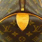 Louis Vuitton Boston Bag Monogram Keepall 45 Brown — view 7