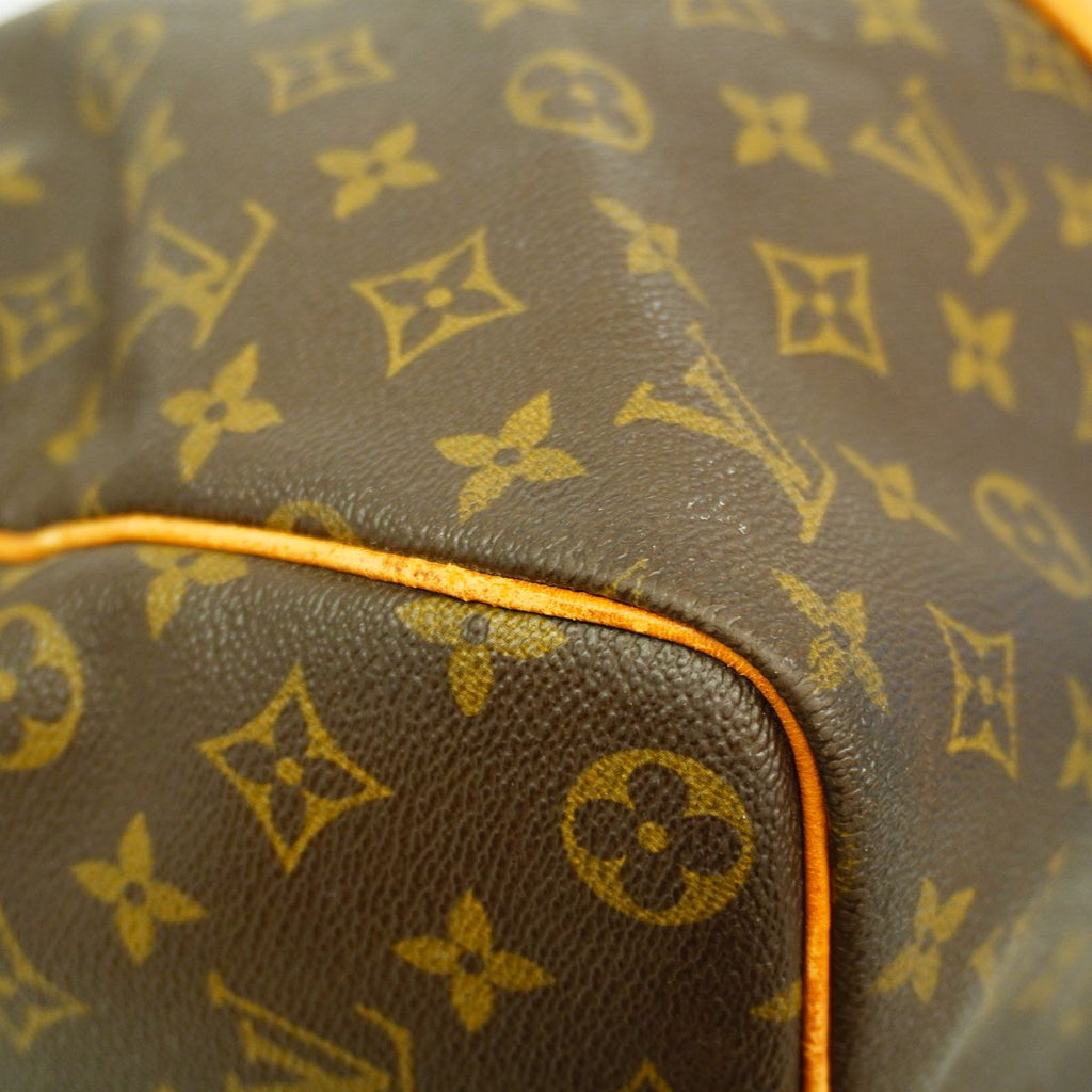 Louis Vuitton Boston Bag Monogram Keepall 45 Brown — view 6