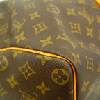 Louis Vuitton Boston Bag Monogram Keepall 45 Brown — view 6