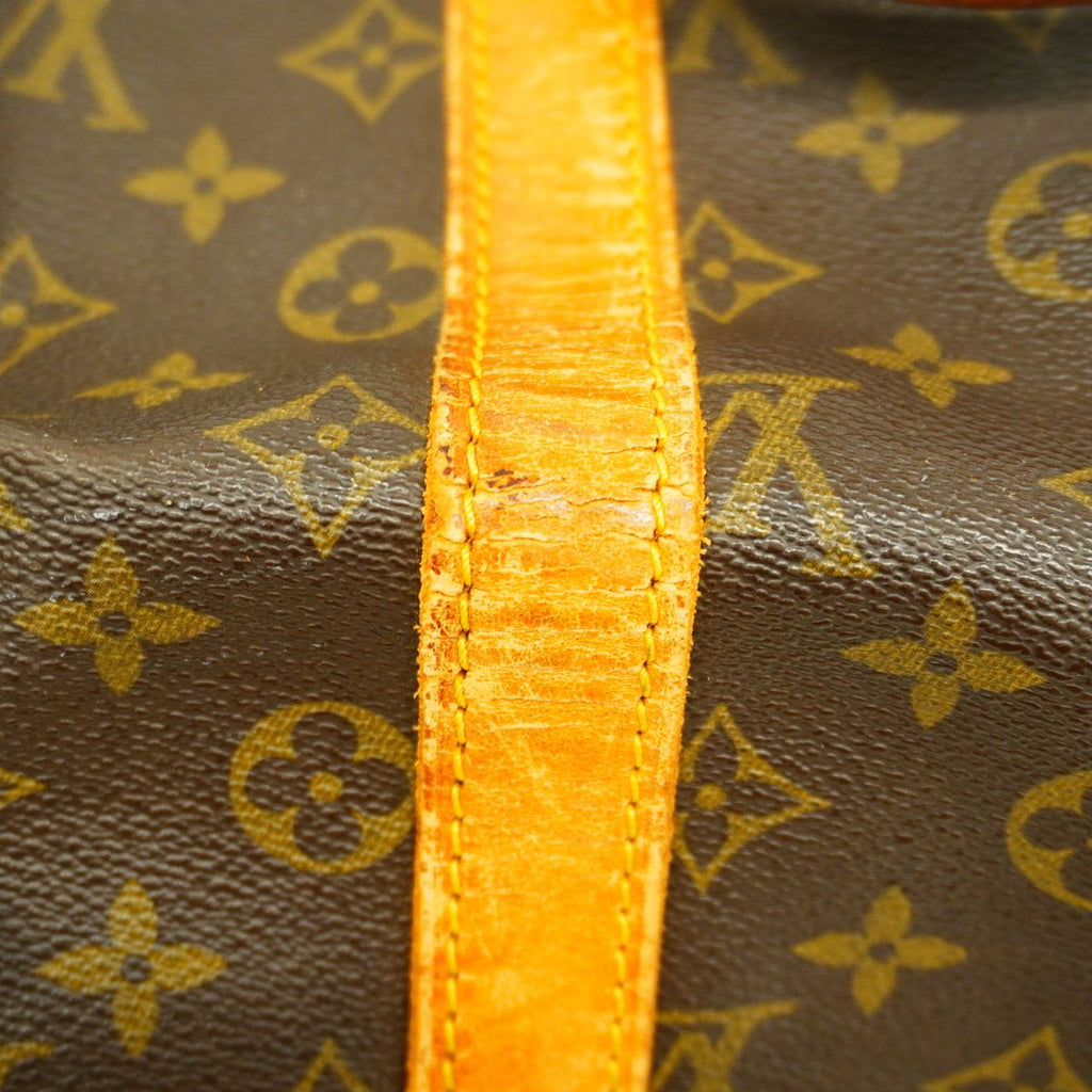 Louis Vuitton Boston Bag Monogram Keepall 45 Brown — view 8
