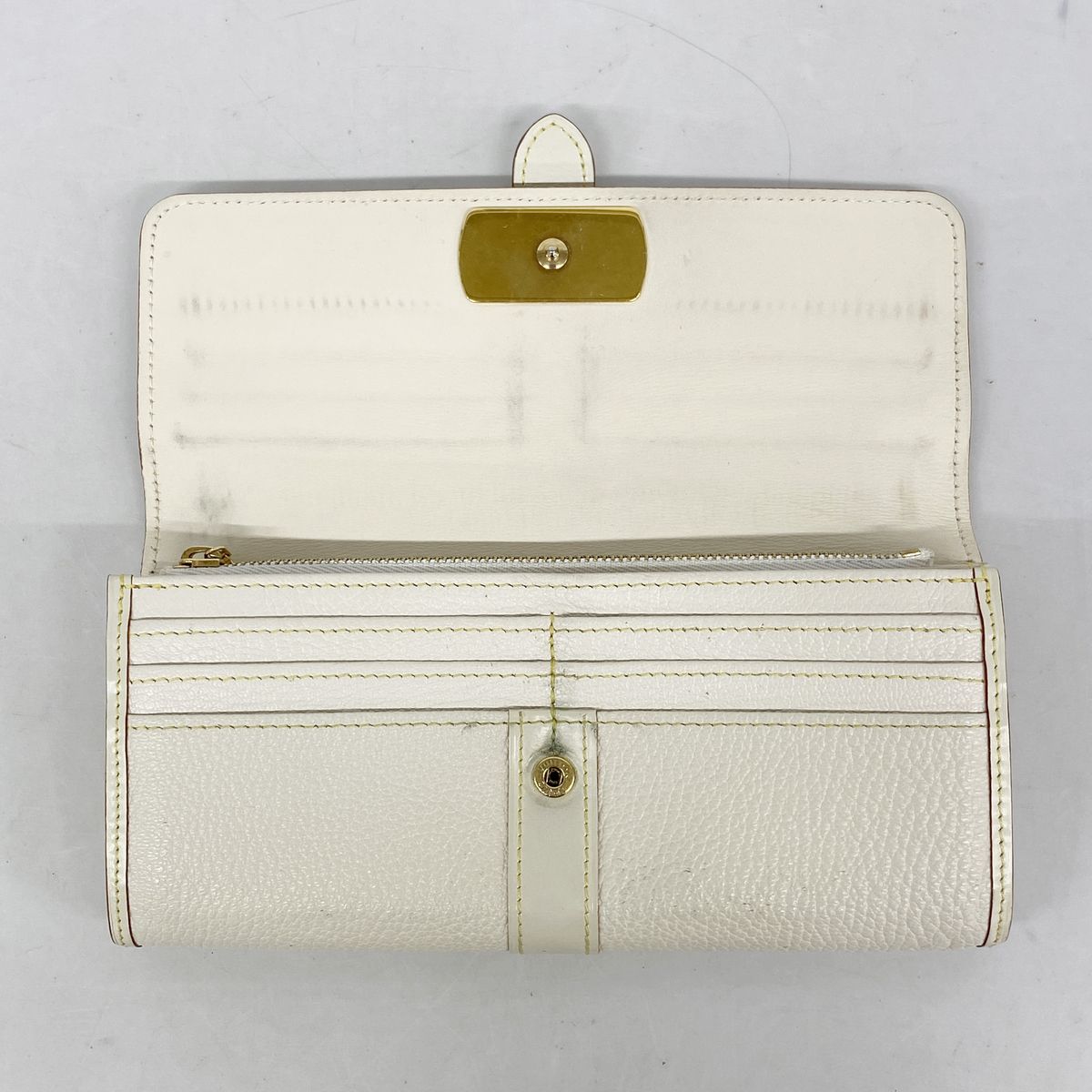 Louis Vuitton Wallet Suhali Portefeuille Blanc — view 8