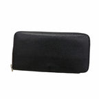 Hermes Wallet Azap Long Silk'in Veau Epsom Black Silver