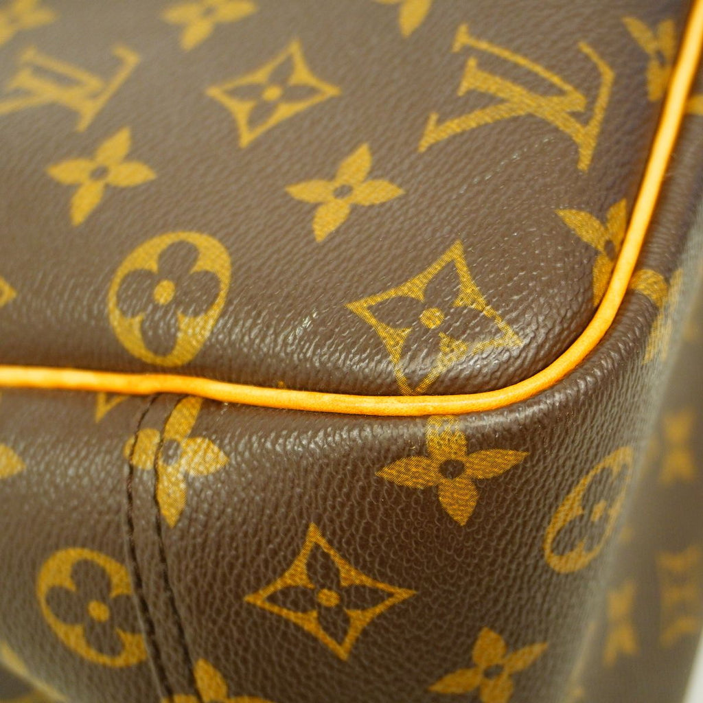 Louis Vuitton Handbag Monogram Deauville Brown — view 6