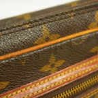 Louis Vuitton Clutch Monogram Marly Dragonne GM Brown — view 8