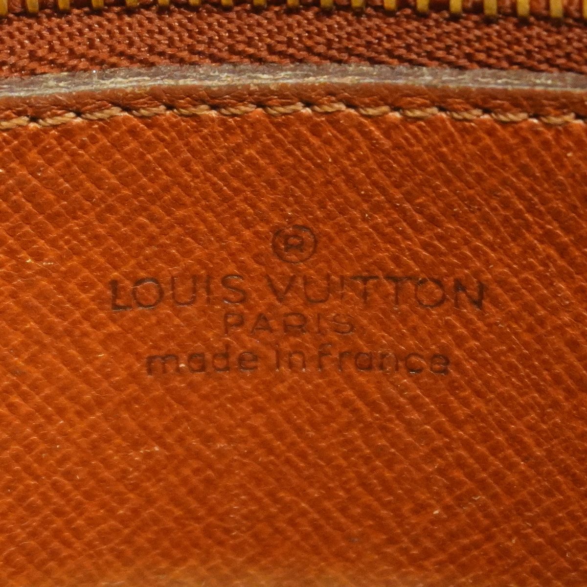 Louis Vuitton Clutch Monogram Marly Dragonne GM Brown — view 5
