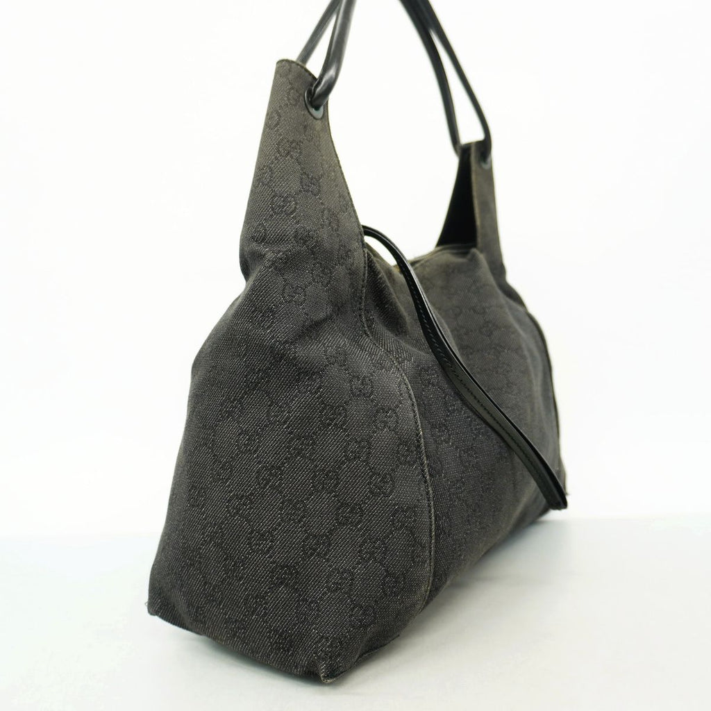 Gucci Shoulder Bag Denim Black — view 2