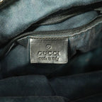 Gucci Shoulder Bag Denim Black — view 5