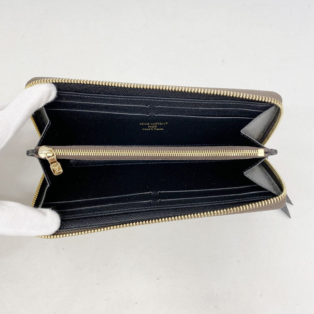 Louis Vuitton Wallet Monogram Reverse Portefeuille Clemence Brown — view 3